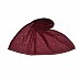 Rain drop hijab with big and small dew drop beats- Maroon
